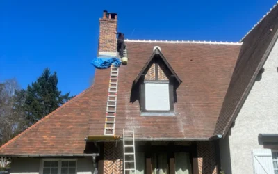 Fuite toiture cheminée Carbon-Blanc